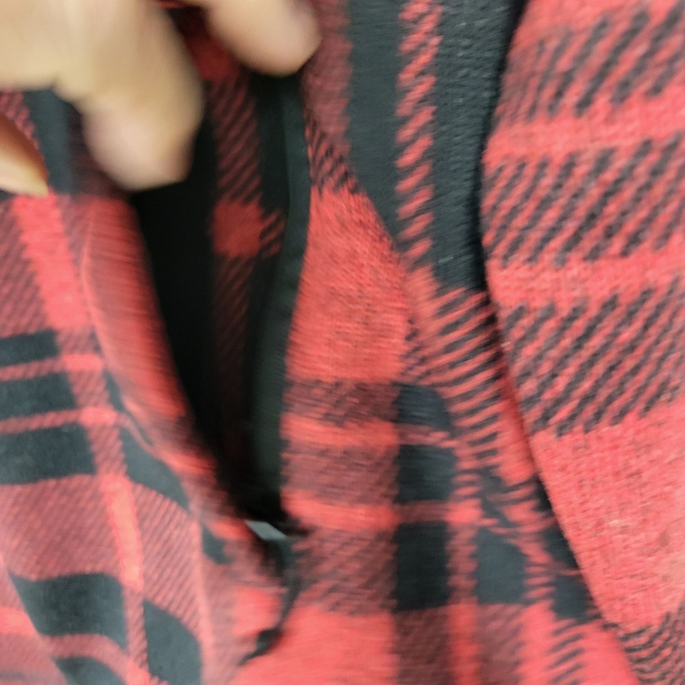 The North Face Crescent Pullover Hoodie Women's M Plaid Fleece Gorpcore Hiking - Picture 6 of 11